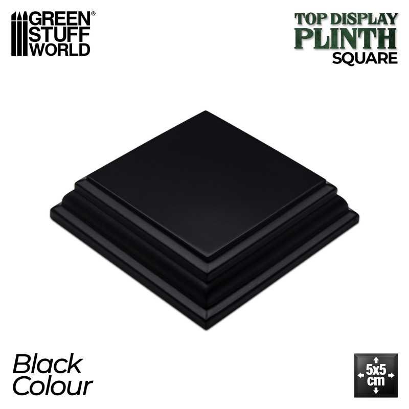 Square wood display bases 5x5 cm - Hazelnut. Square wood display bases 5x5 cm - Hazelnut.