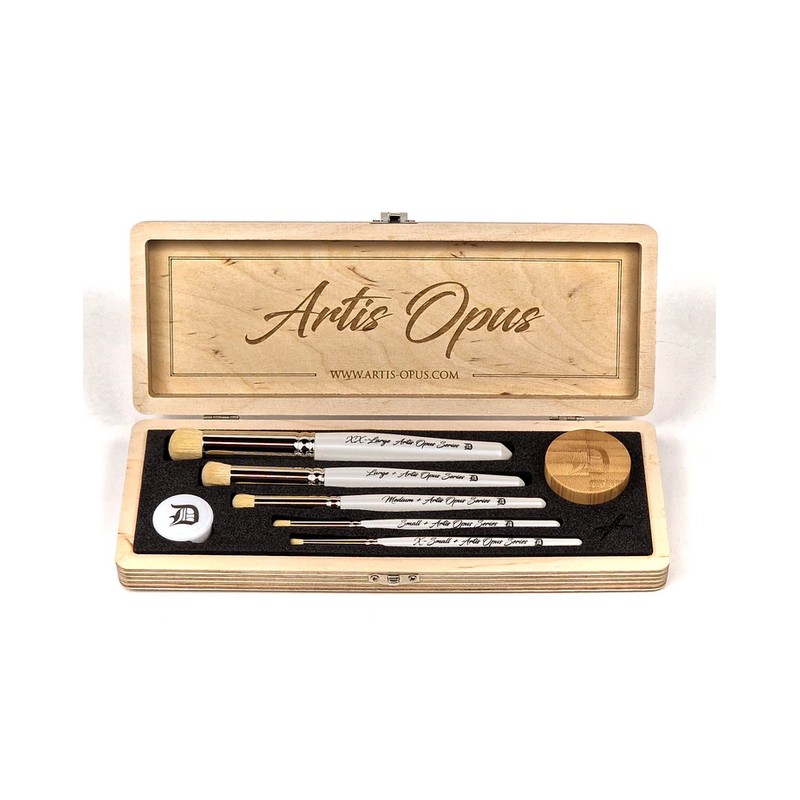 Set de pinceles secos Serie D Plus.