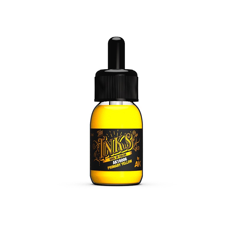 Tinta amarillo primario, 30 ml. Tinta amarillo primario, 30 ml.