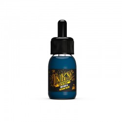Encre bleu océan, 30 ml.