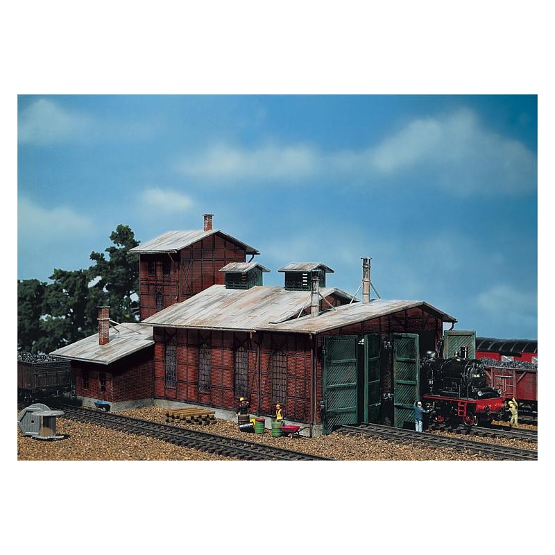 Depósito de locomotoras. FALLER 120161