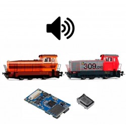 Digital decoder w/ sound for RENFE 309.