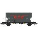 Tgpps hopper wagon "CTC". SNCF.
