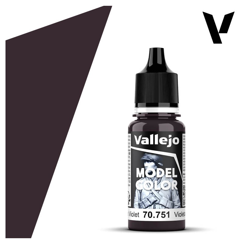 Violeta negro 18 ml, #54.