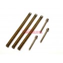 Springs with their metal contacts for TER/432 (x4).