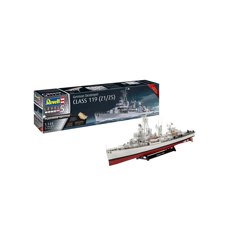German Destroyer CLASS 119 (Z1/Z5).