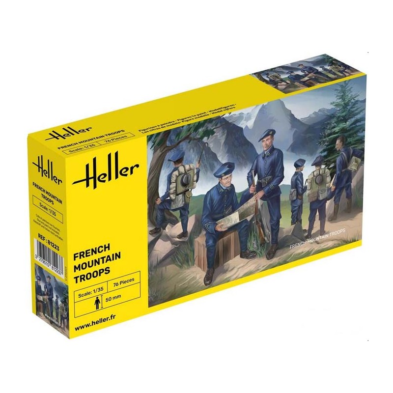 Tropas de montaña francesas.