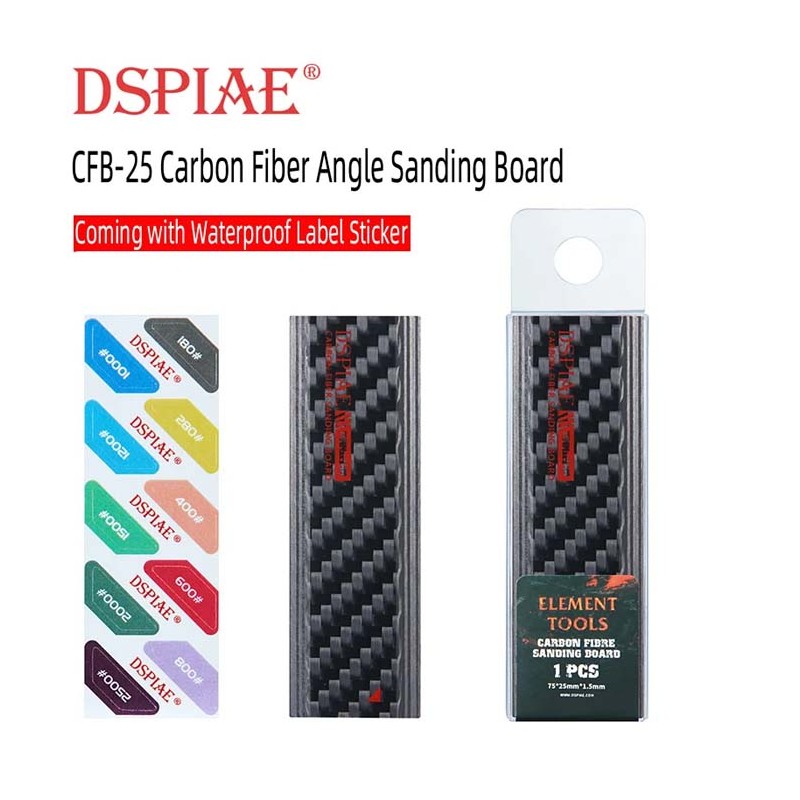 Carbon fibre sanding board.