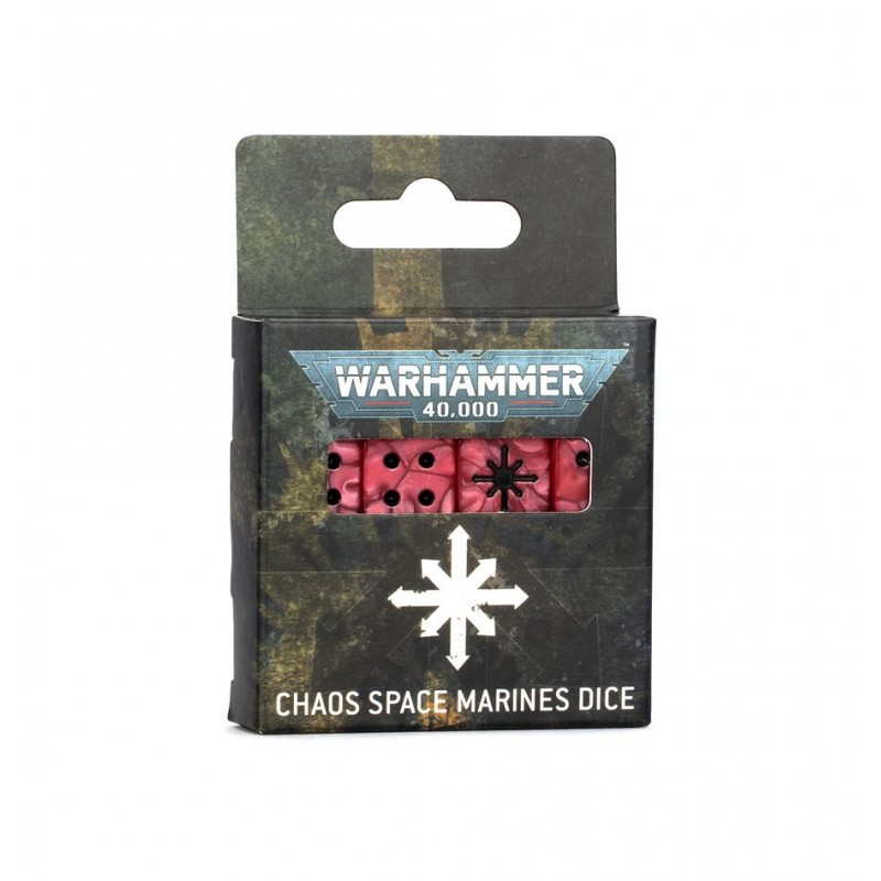 Chaos Space Marines Dice Set. Chaos Space Marines Dice Set.