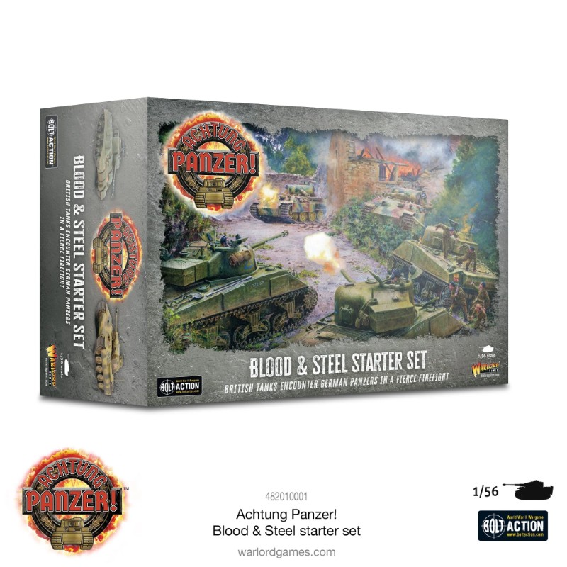 ¡Achtung Panzer! Set inicial de sangre y acero. ¡Achtung Panzer! Set inicial de sangre y acero.