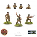 Tripulación de tanques del ejército británico.