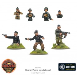 Tripulação Panzer alemã (fim da guerra).