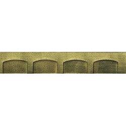 Decorative sheet archway.
