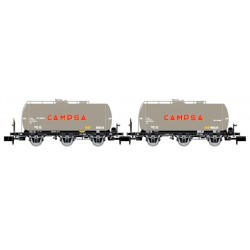 Set di due carri cisterna ''CAMPSA'', RENFE.
