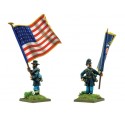American Civil War: Infantry Regiment Firing Line.