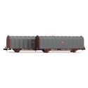 2-unit set wagon "Transfesa". RENFE.