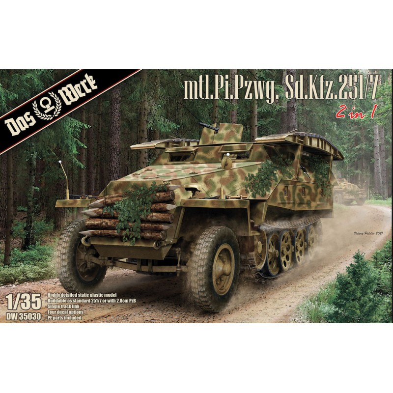Mtl.Pi.Pzwg. Sd.Kfz.251/7 (2 in 1).