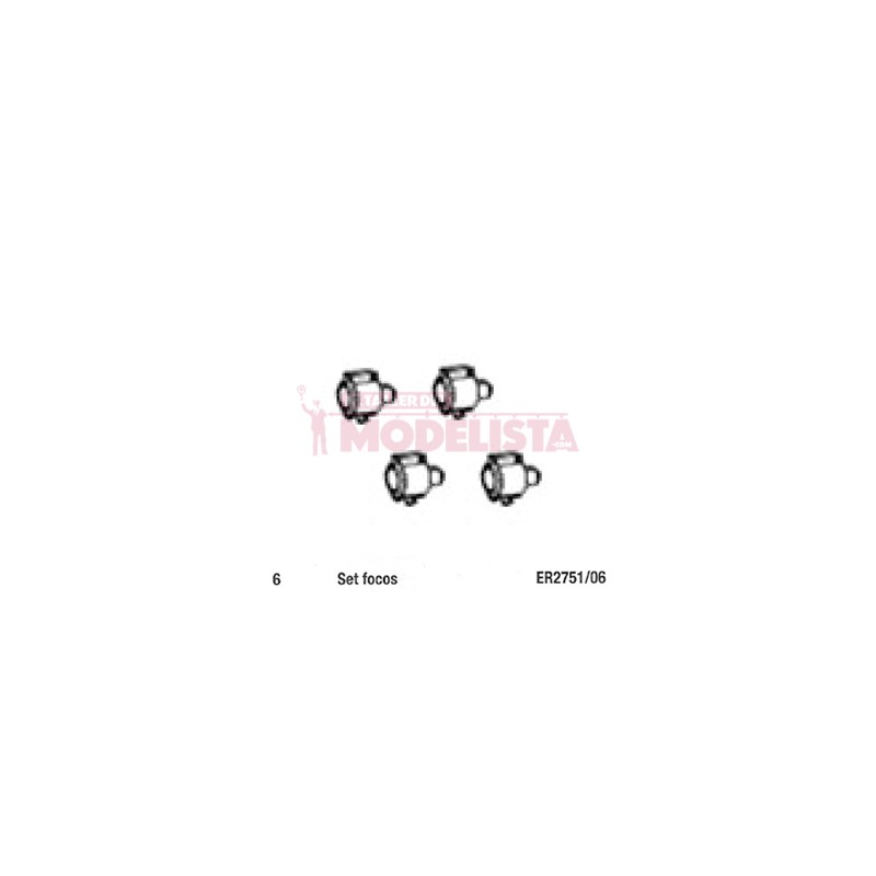 Set de focos para 281 RENFE.