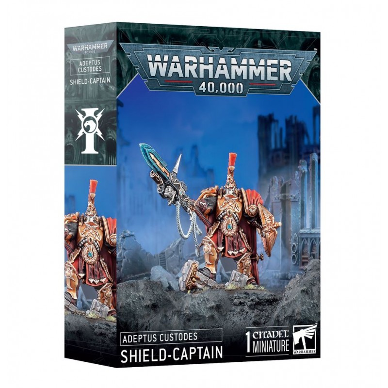 Adeptus Custodes: Capitán Escudo. Adeptus Custodes: Capitán Escudo.