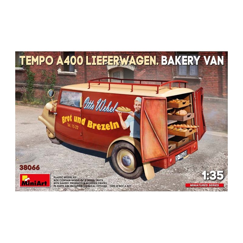 Tempo A400 bakery van.