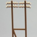Electric double wood pole. RB 2837