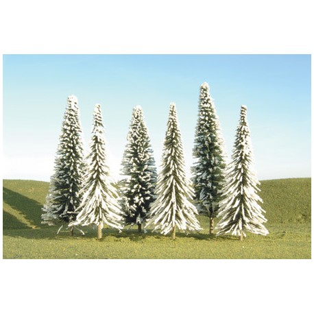 Pine trees with snow. SCENE SCAPES 32002