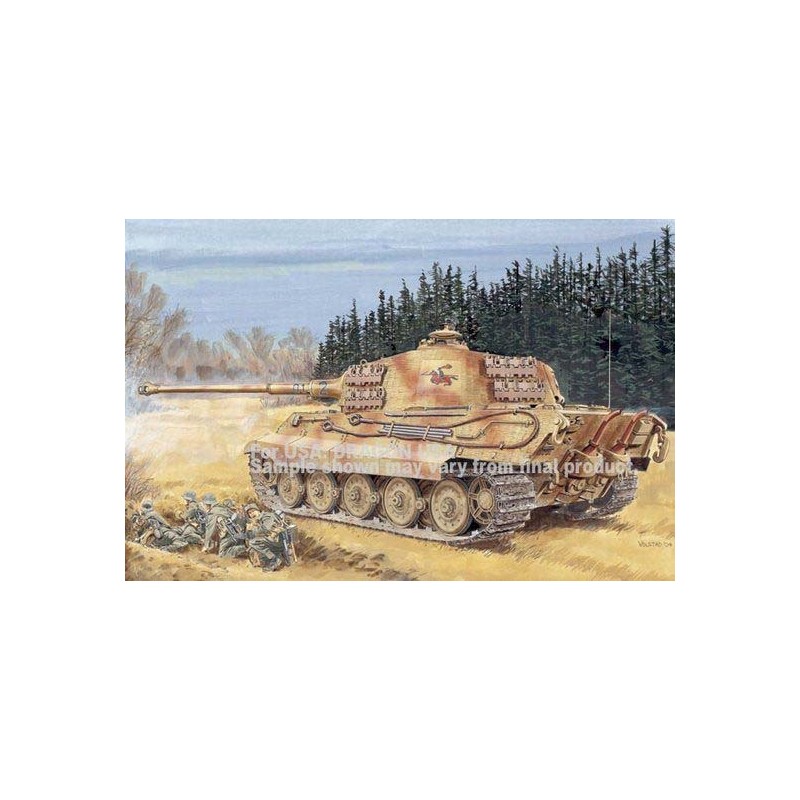 Sd.Kfz.182 Kingtiger, torreta Henschel.