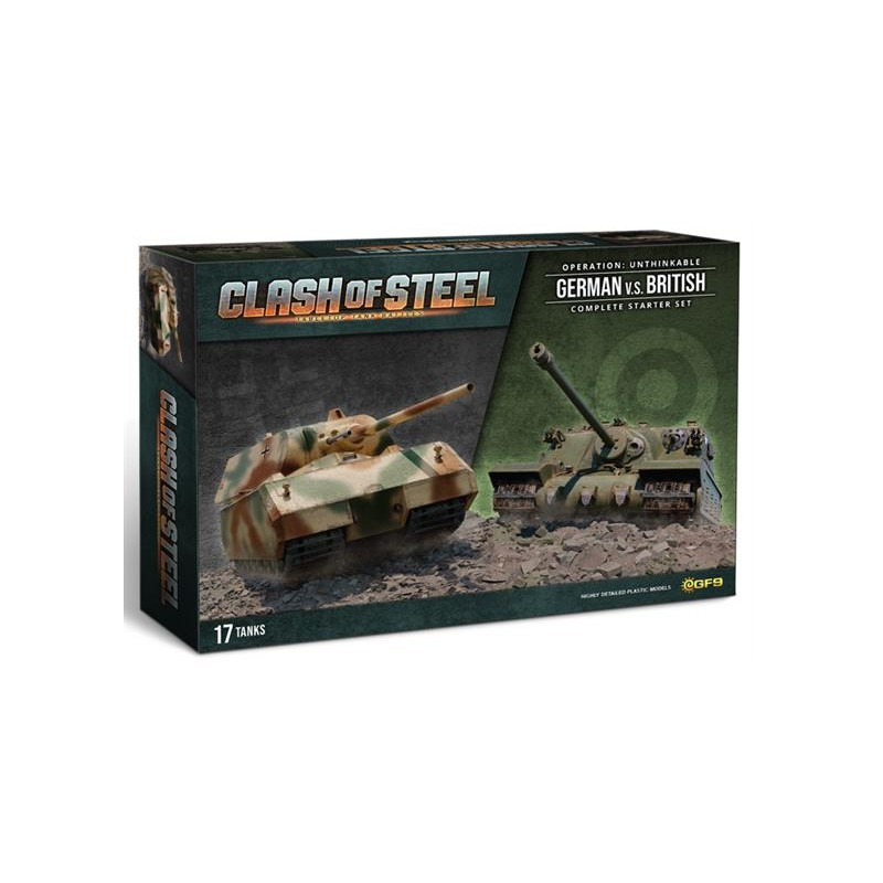 Clash of Steel.Operation Unthinkable - German vs British starter set.