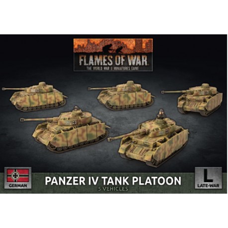 Flames of War Panzer IV Tank Platoon miniatures game by Battlefront - buy at El Taller del Modelista Flames of War Panzer IV Tank Platoon miniatures game by Battlefront - buy at El Taller del Modelista