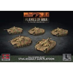 Plotone di cannoni d'assalto Fallschirmjäger StuG.