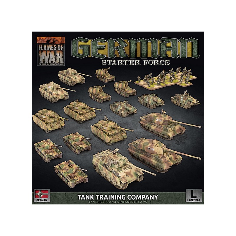 Compañía alemana de entrenamiento de tanques.