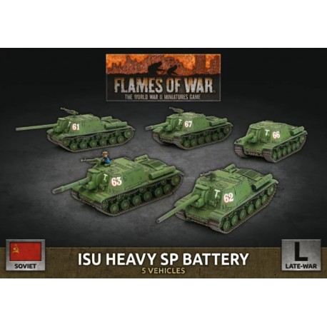 juego bélico falmes of war bateria ISU pesada SP de battlefront - comprar en el taller del modelista