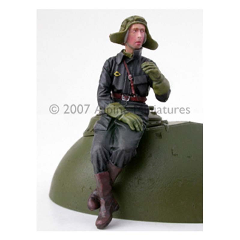 Tanquista soviético. ALPINE MINIATURES Tanquista soviético. ALPINE MINIATURES