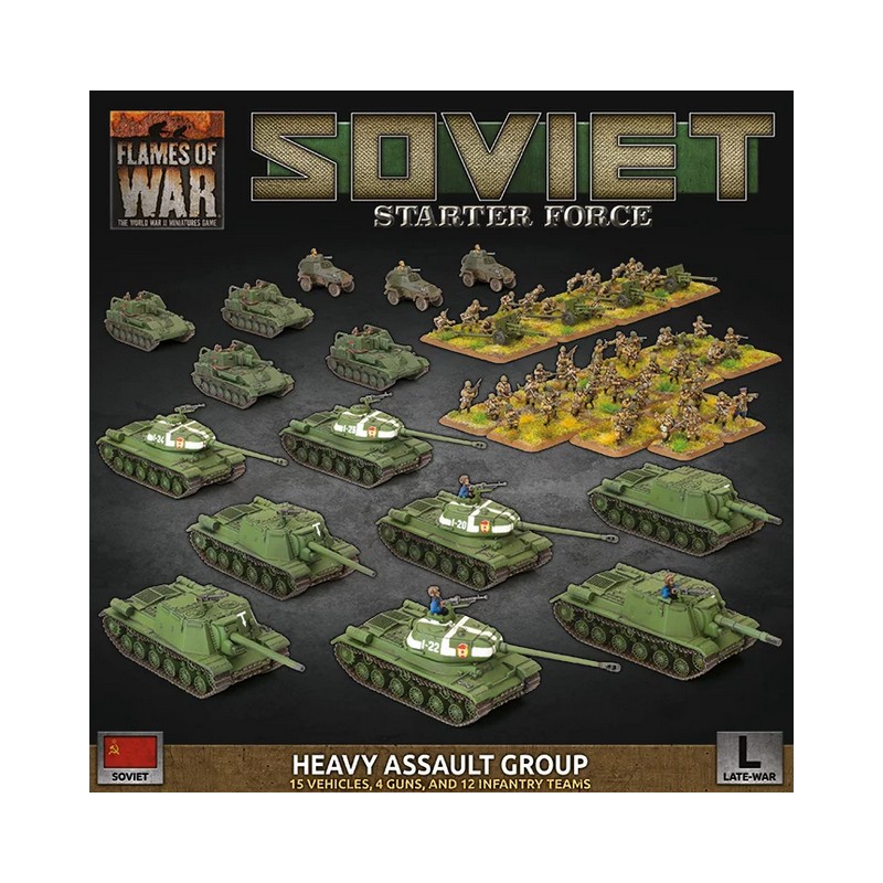 Flames of War: Soviet Starter Force Miniatures Game by Battlefront Miniatures – Buy at El Taller del Modelista Flames of War: Soviet Starter Force Miniatures Game by Battlefront Miniatures – Buy at El Taller del Modelista