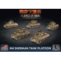 Flames of War M4 Sherman Tank Platoon miniatures game by Battlefront - buy at El Taller del Modelista