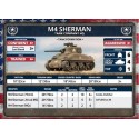 juego de miniaturas flames of war peloton de tanques M4 sherman de battlefront - comprar en el taller del modelista