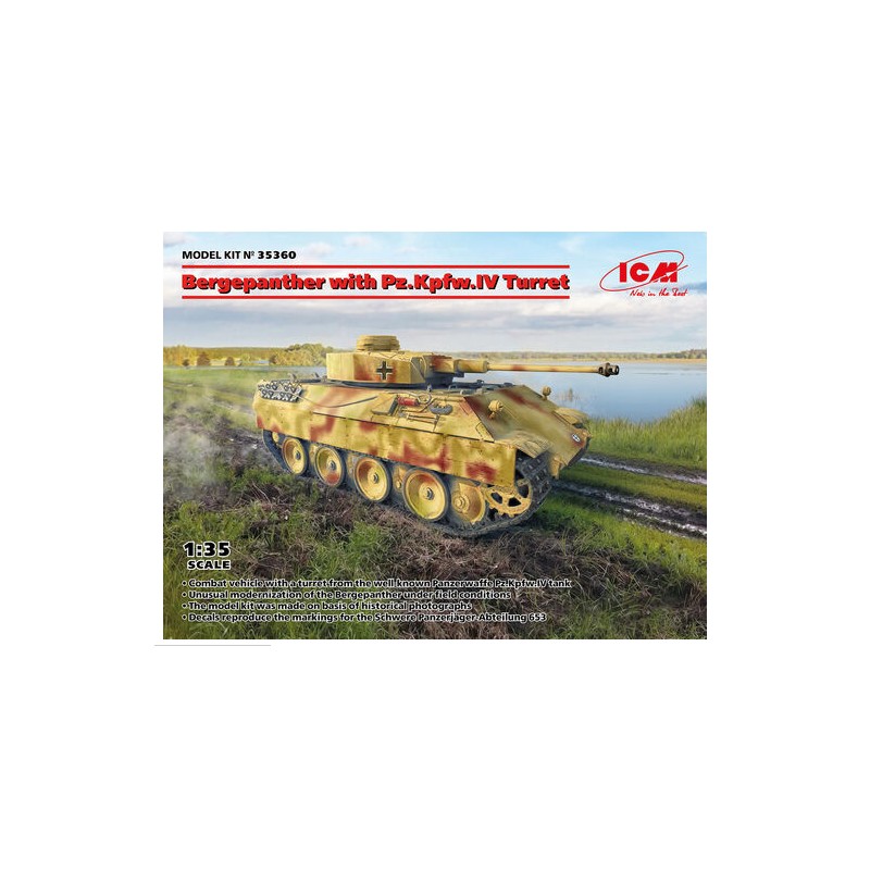 Bergepanther With Pz.Kpfw.IV Turret. Bergepanther With Pz.Kpfw.IV Turret.