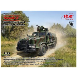 « Kozak-2 » Service national des gardes-frontières de l’Ukraine.