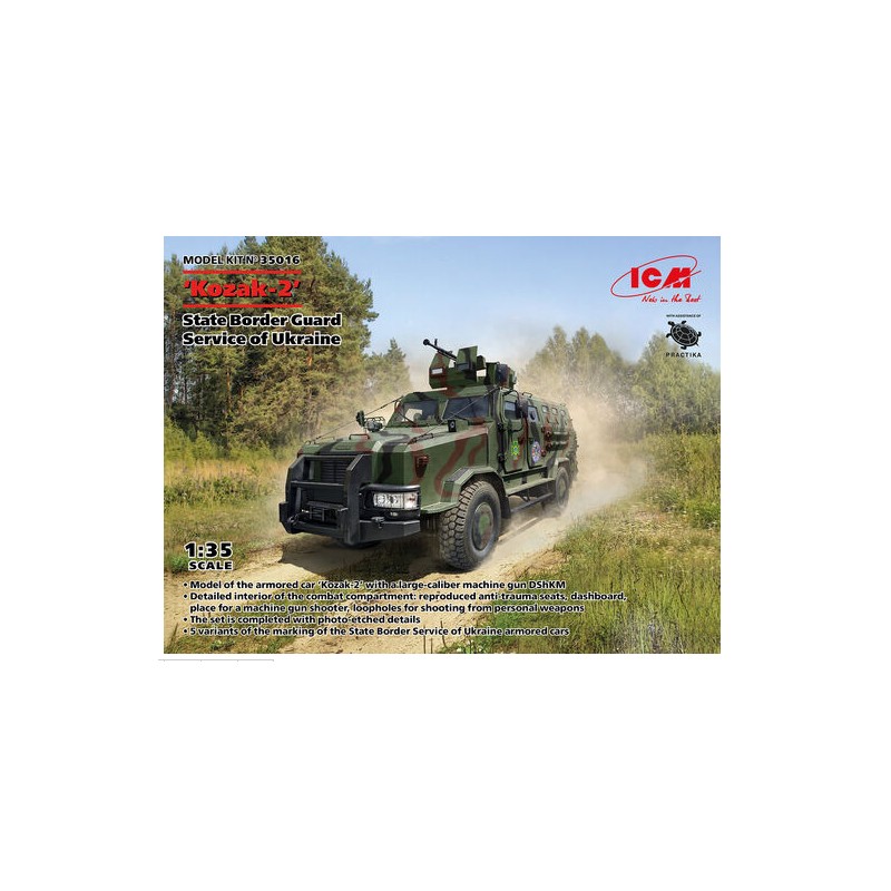 "Kozak-2" Servicio Estatal de Guardia de Fronteras de Ucrania.