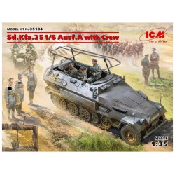 Sd.Kfz.251/6 Ausf.A avec équipage.