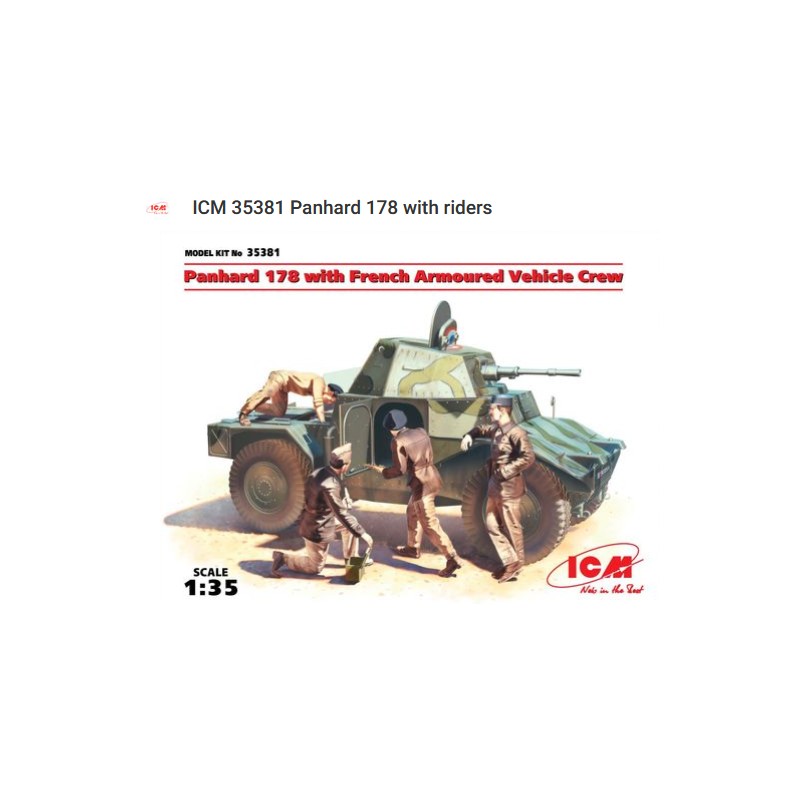 Panhard 178 con pilotos.