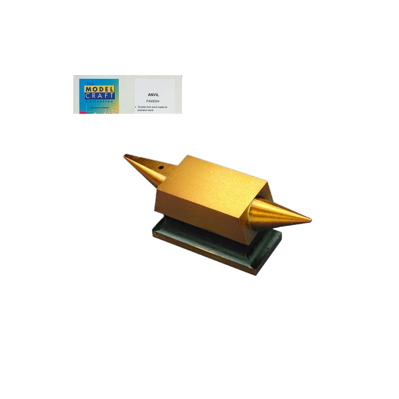 Yunque doble de acero endurecido. MODELCRAFT PAN5004