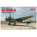 Bombardero alemán Ju 88A-4.