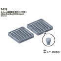 Cabezal de remache B de 2.0 mm (120 piezas).
