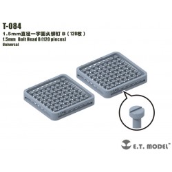 Cabeça de parafuso B de 1,5 mm (120 peças).
