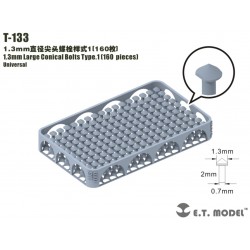 1.3 mm Wing Bolts type 1.