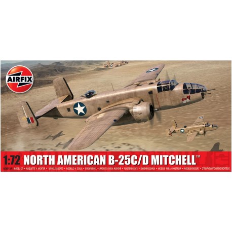 North American B-25C/D Mitchell. North American B-25C/D Mitchell.