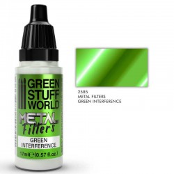 Filtro metallico di interferenza verde.