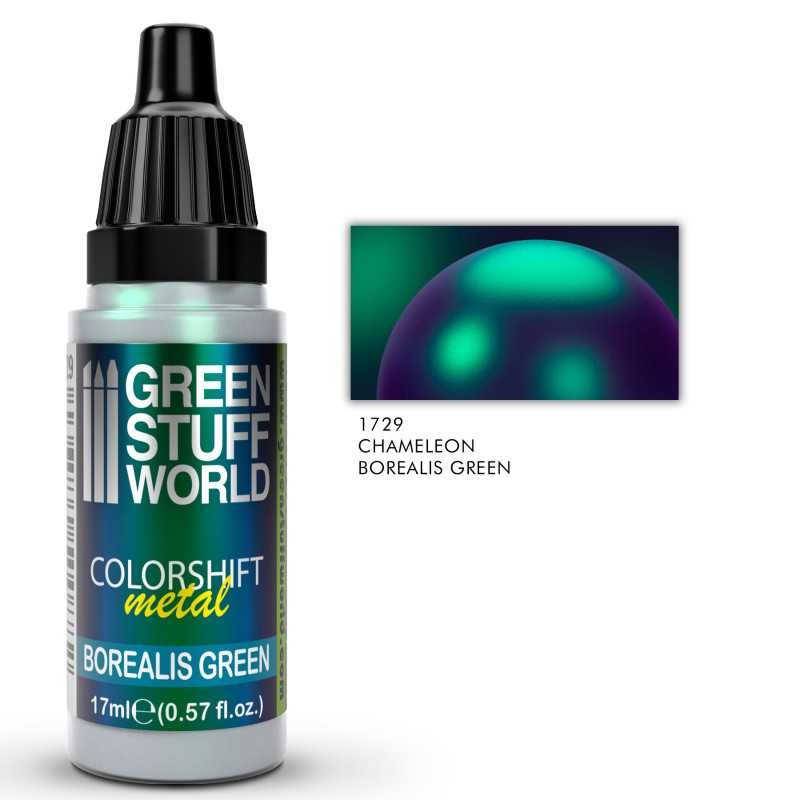 Pintura Camaleón Borealis green. Pintura Camaleón Borealis green.