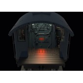 Locomotora de vapor serie F 1200 (SJ). Sonido y humo.